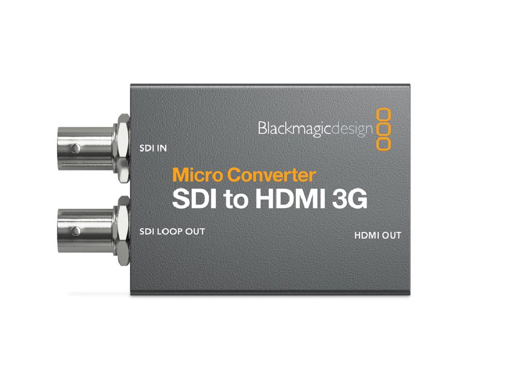 Blackmagic コンバーター Converter SDI to HDMI Blackmagic Micro Converter SDI to HDMI 3G w PSU купити ▶️ CiNE TV