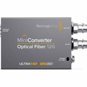 blackmagic Mini Converter Optical Fiber 12G